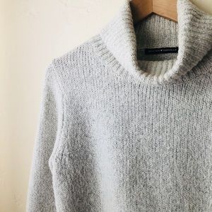 Brandy Melville light grey cozy turtleneck